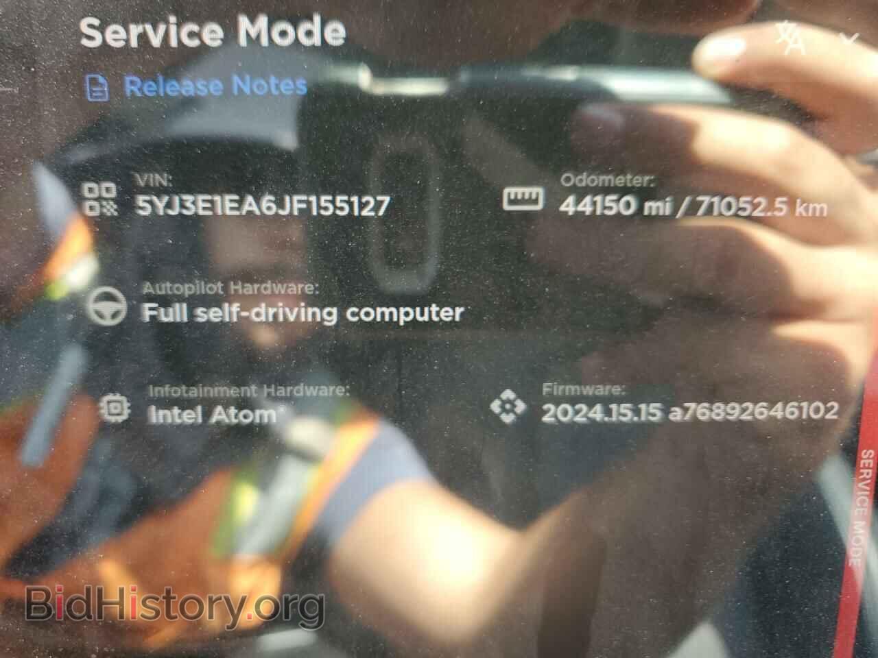 2018 TESLA MODEL 3 - VIN: 5YJ3E1EA6JF155127 - Photo 9