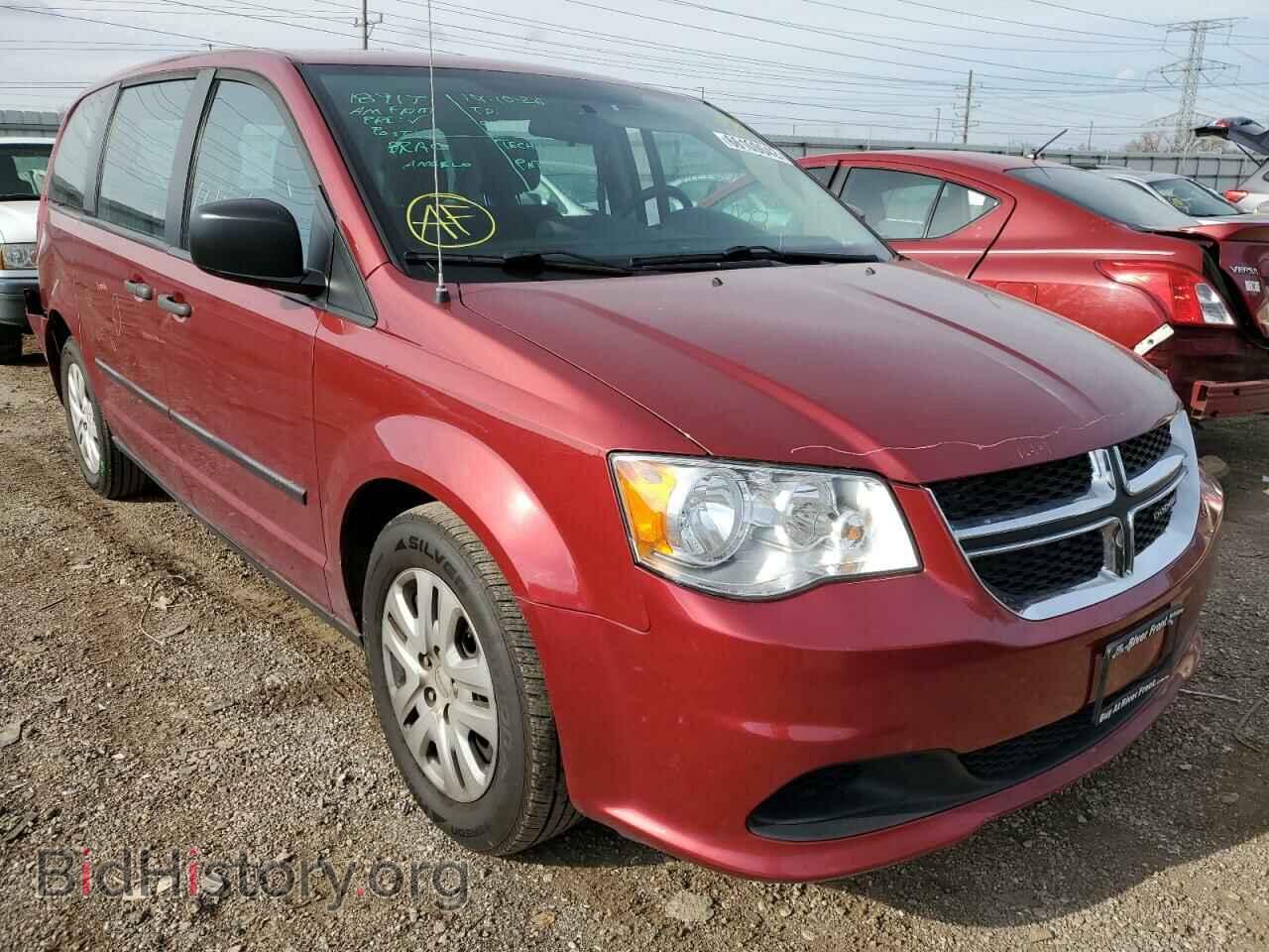 Фотография 2C4RDGBGXGR109953 - DODGE CARAVAN 2016