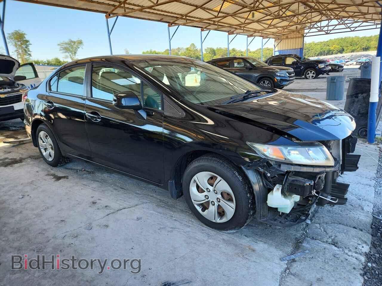2013 HONDA CIVIC - VIN: 2HGFB2F57DH512165 - Фото 4