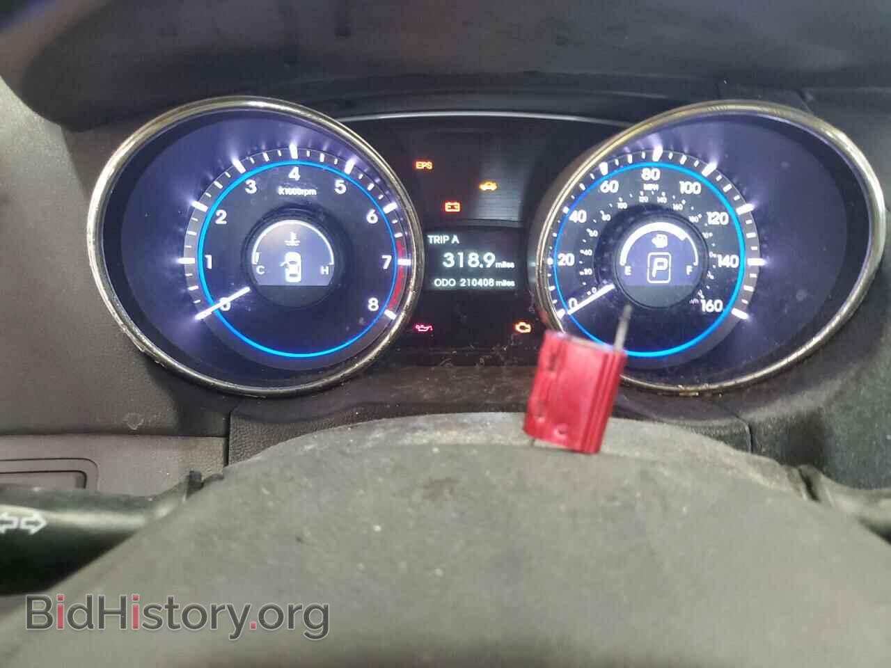 2012 HYUNDAI SONATA - VIN: 5NPEB4AC4CH400909 - Фото 9