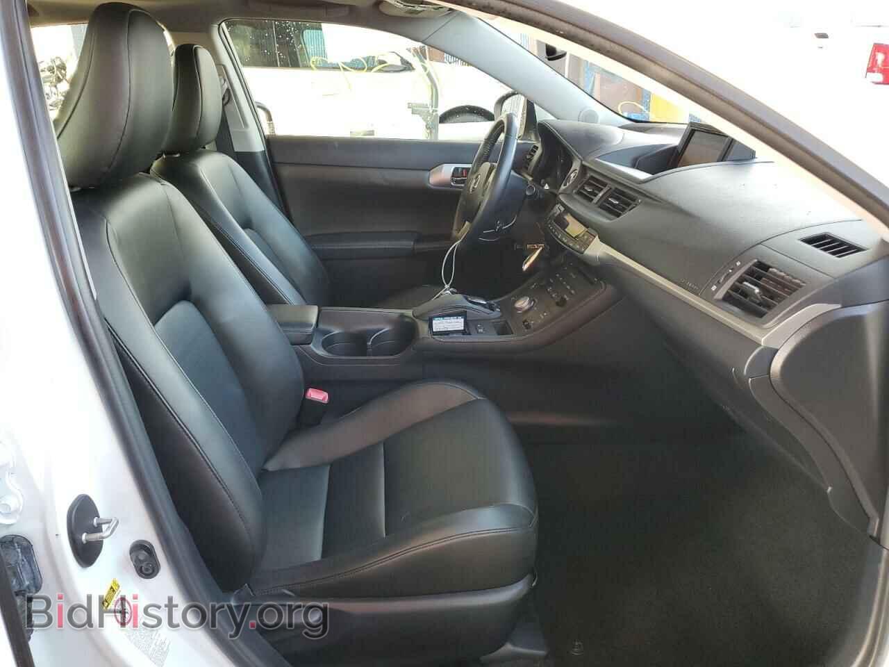 2012 LEXUS CT 200 - VIN: JTHKD5BH2C2097531 - Фото 5