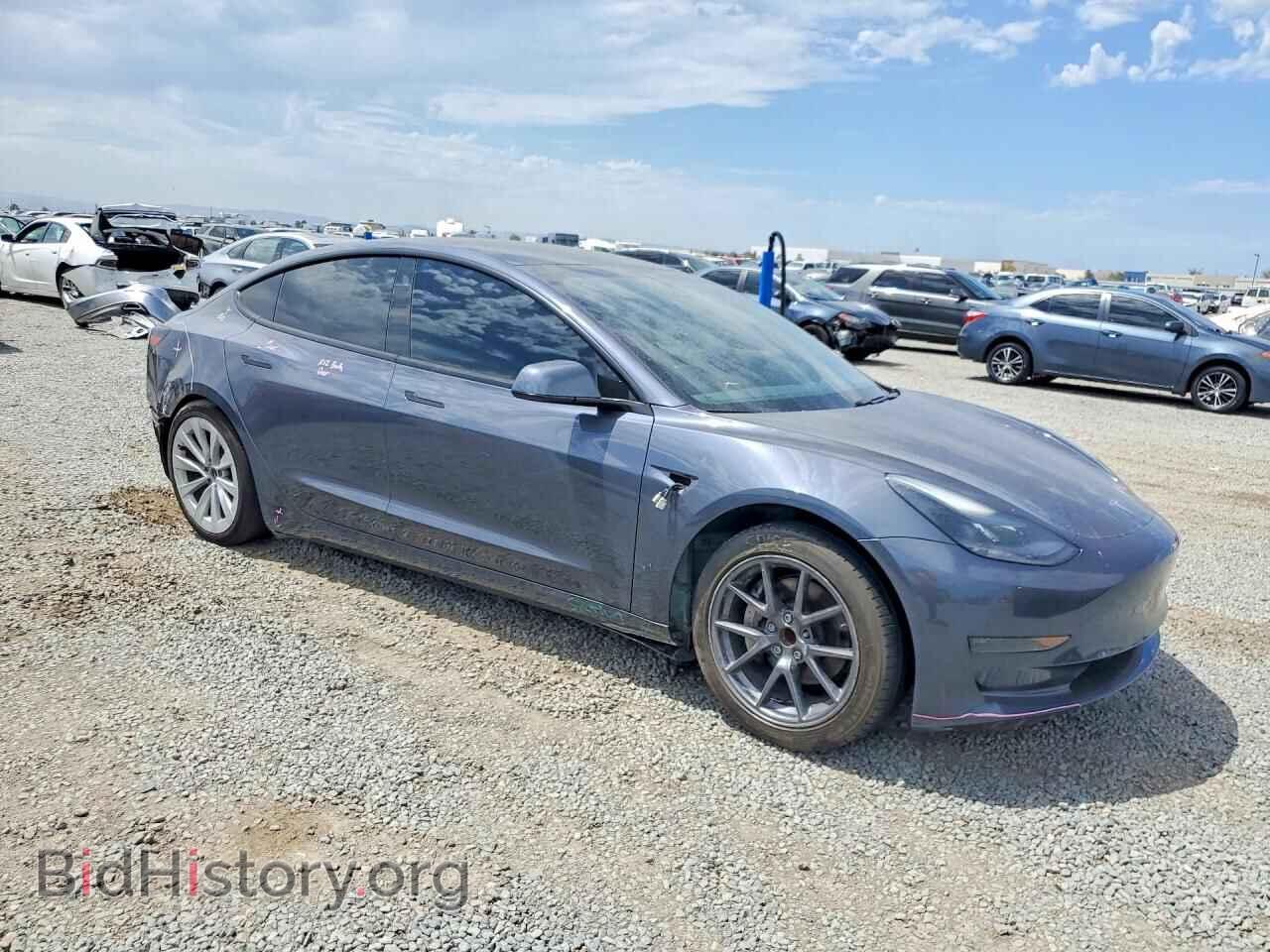 2021 TESLA MODEL 3 - VIN: 5YJ3E1EA4MF082392 - Фото 4
