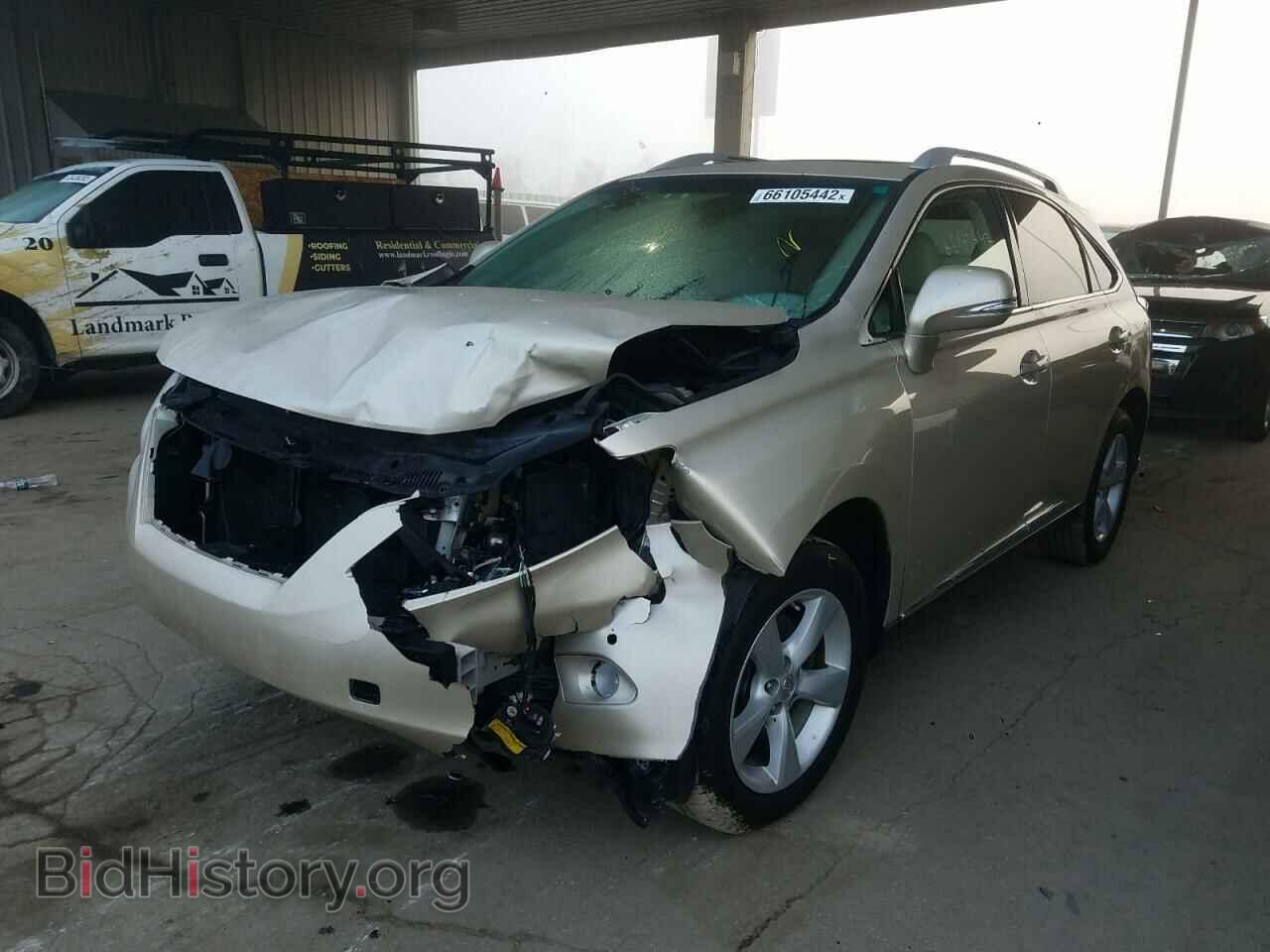 2012 LEXUS RX350 - VIN: 2T2BK1BA9CC134882 - Фото 2