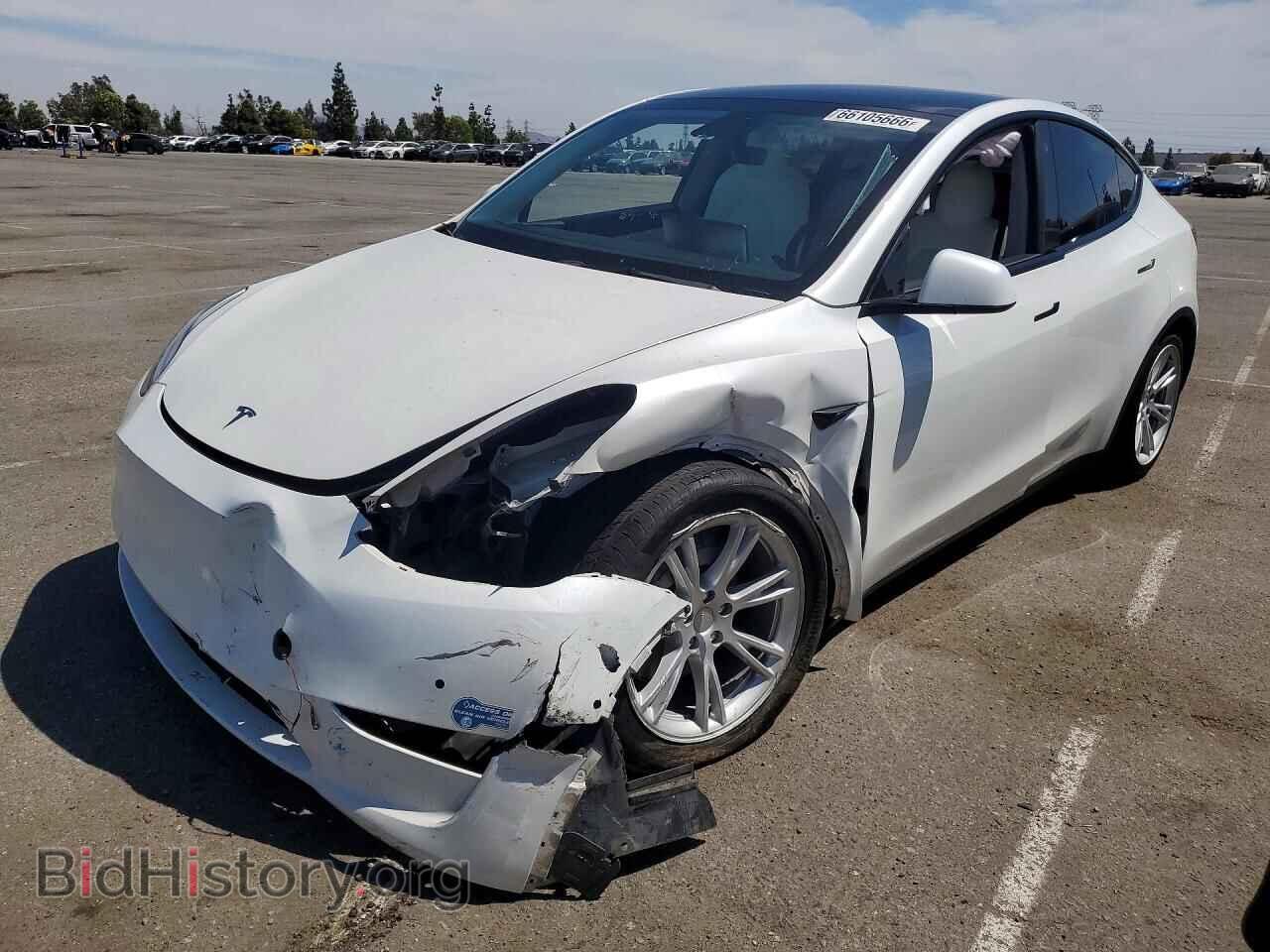 Фотография 5YJYGAEE4MF189199 - TESLA MODEL Y 2021