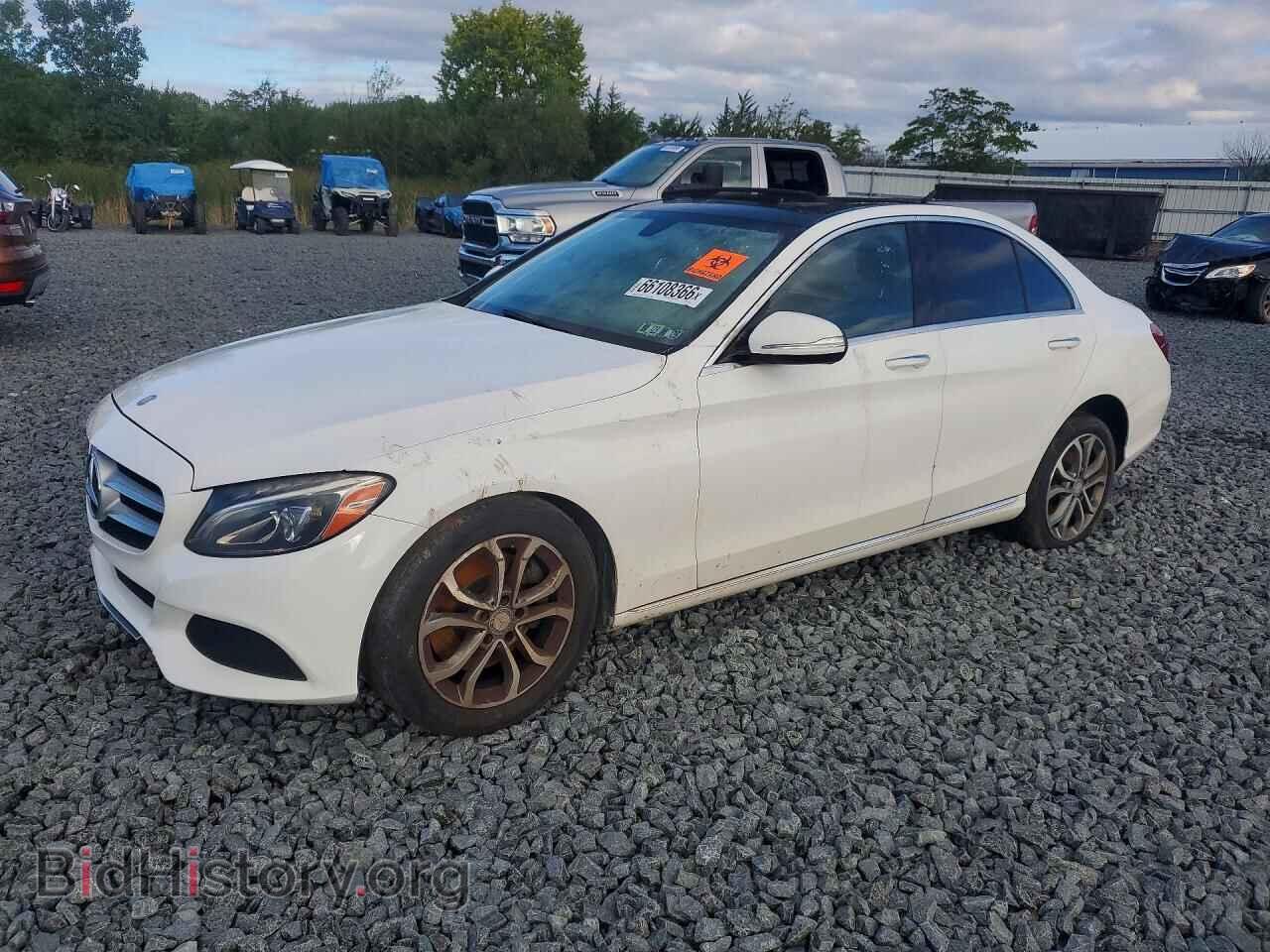 Photo 55SWF4KB3FU083608 - MERCEDES-BENZ C-CLASS 2015