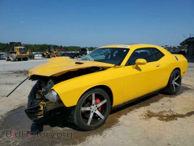 2012 Dodge CHALLENGER, желтый — VIN 2C3CDYCJ2CH257153, Copart