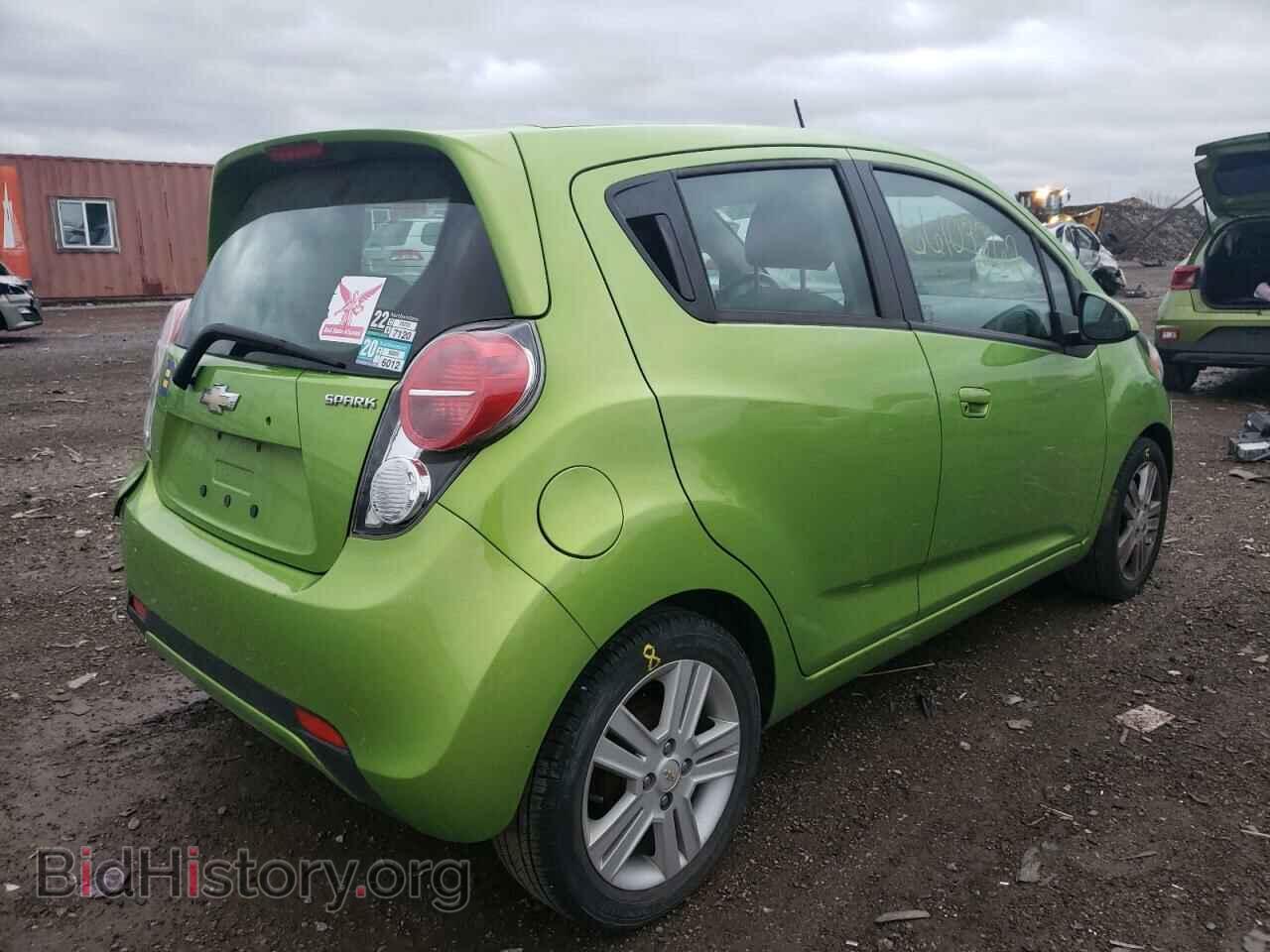 2014 CHEVROLET SPARK - VIN: KL8CD6S9XEC536677 - Фото 4