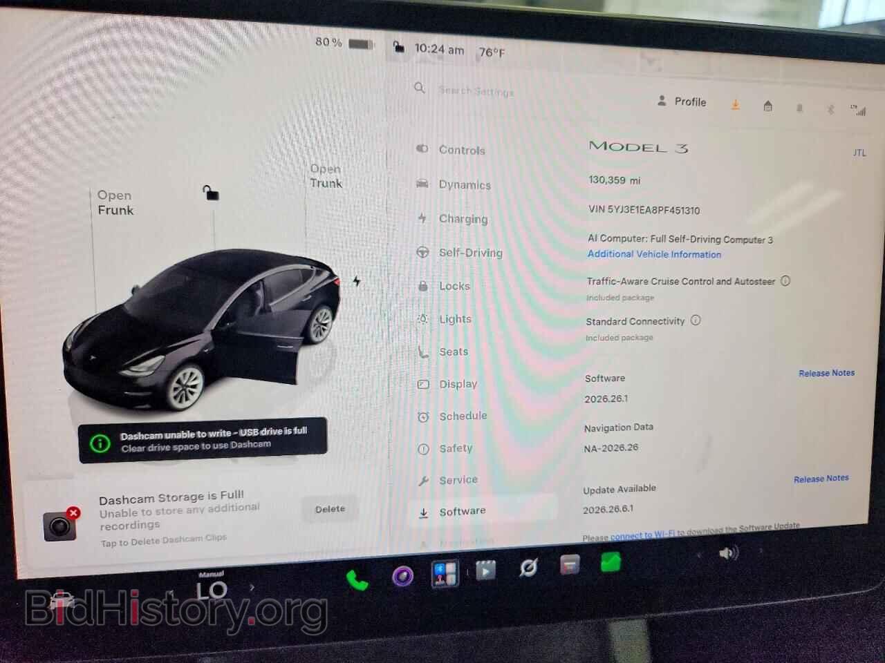 2023 TESLA MODEL 3 - VIN: 5YJ3E1EA8PF451310 - Фото 9