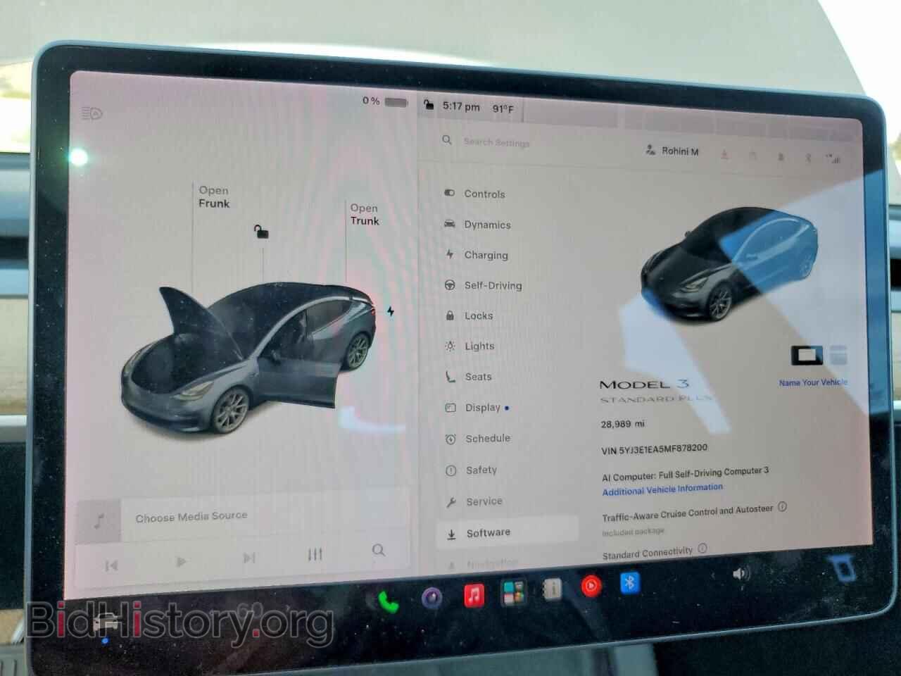 2021 TESLA MODEL 3 - VIN: 5YJ3E1EA5MF878200 - Photo 9