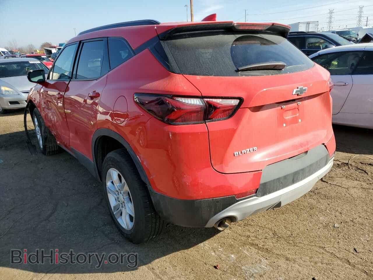 2021 CHEVROLET BLAZER - VIN: 3GNKBBRA6MS545541 - Фото 3
