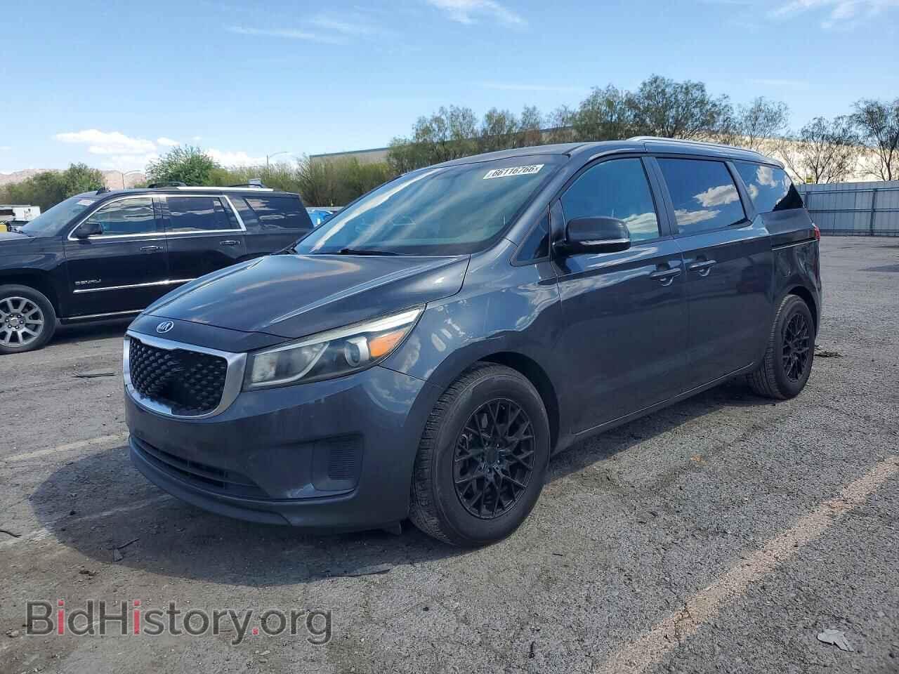 Фотография KNDMB5C19G6100067 - KIA SEDONA 2016