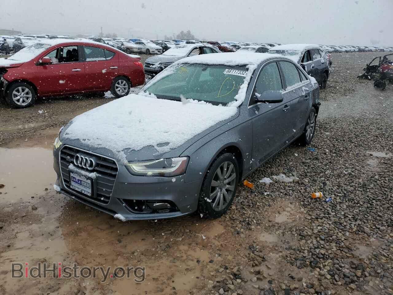 2013 AUDI A4 - VIN: WAUBFAFL1DN020780 - Фото 2
