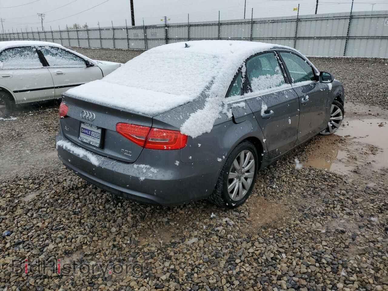 2013 AUDI A4 - VIN: WAUBFAFL1DN020780 - Фото 4