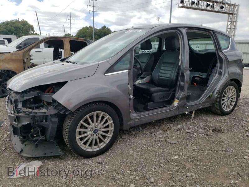 2014 Ford CMAX C-Max SEL (VIN 1FADP5BU4EL517520) — photo 1 of 12, Copart, damage: stripped