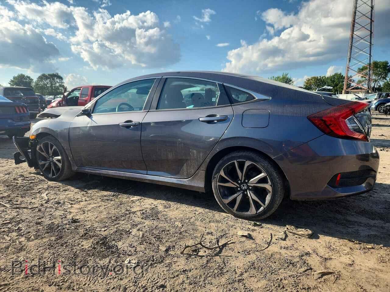 2019 HONDA CIVIC - VIN: 2HGFC2F82KH596898 - Фото 2
