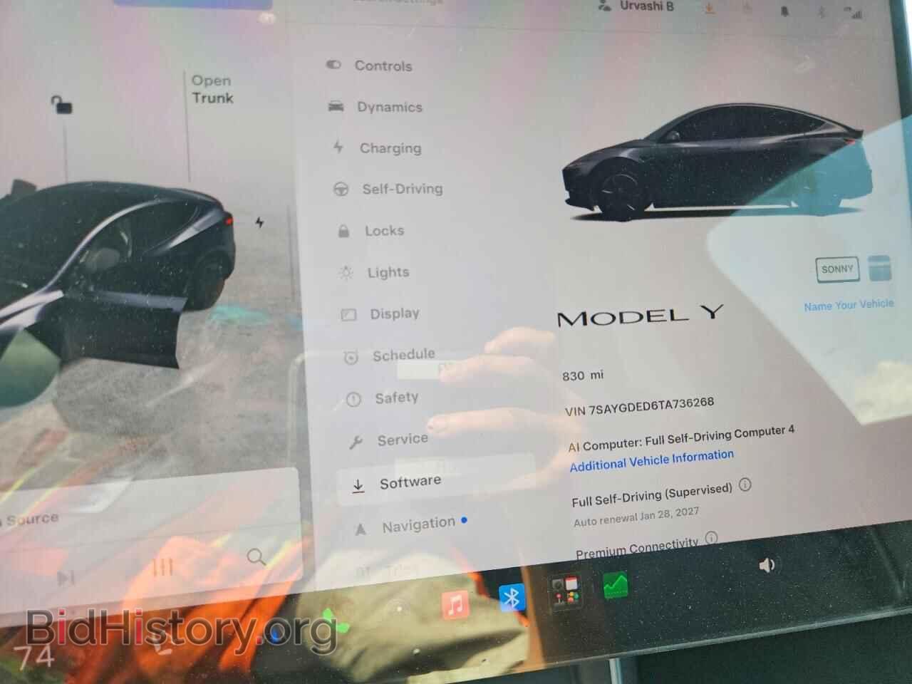 2026 TESLA MODEL Y - VIN: 7SAYGDED6TA736268 - Photo 9