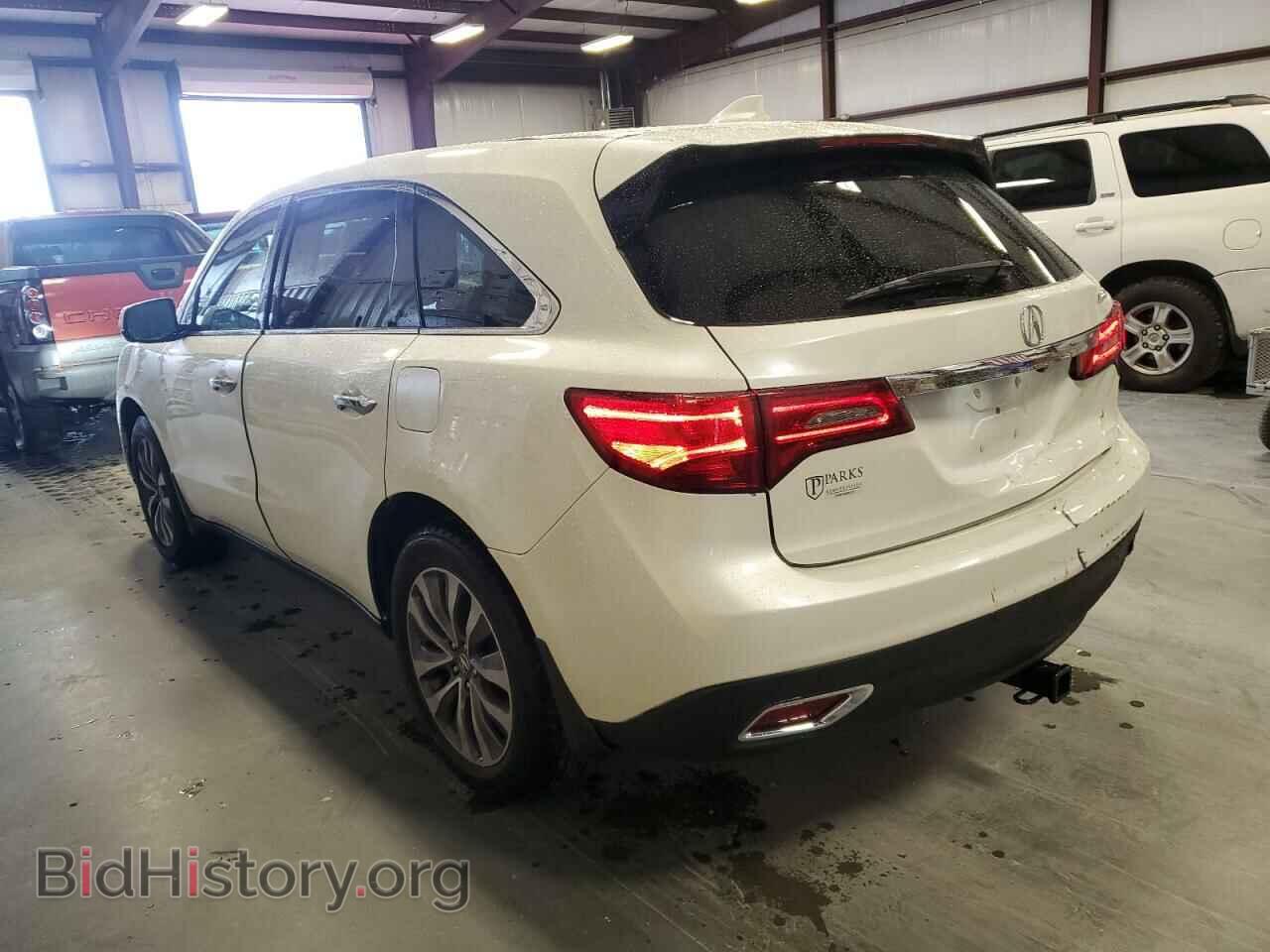 2015 ACURA MDX - VIN: 5FRYD3H43FB001667 - Фото 2