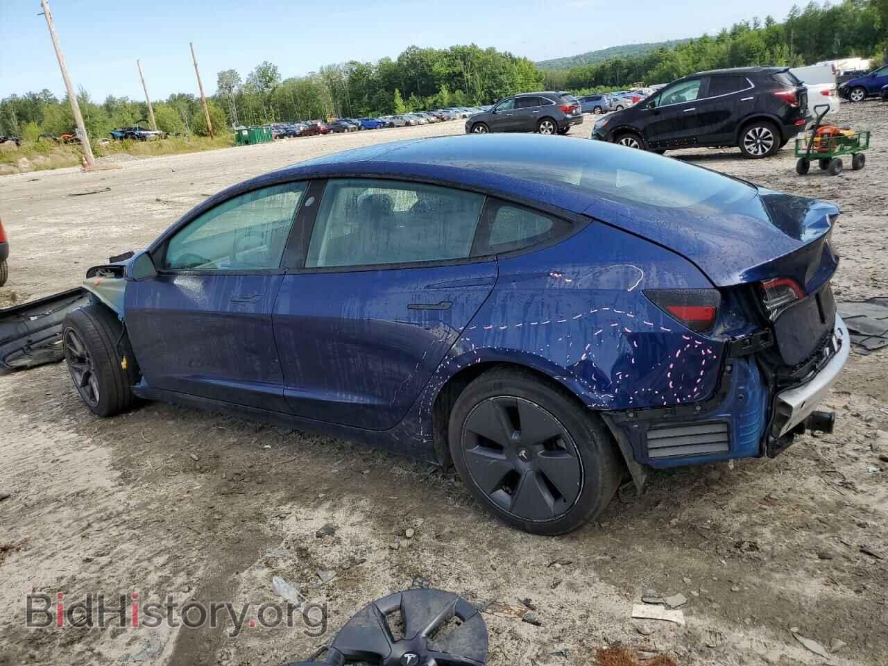 2022 TESLA MODEL 3 - VIN: 5YJ3E1EB0NF173279 - Фото 2