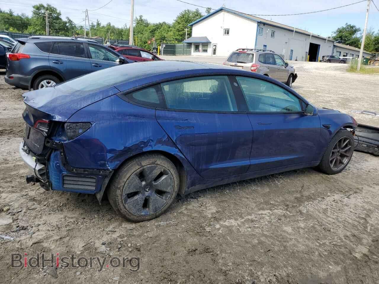2022 TESLA MODEL 3 - VIN: 5YJ3E1EB0NF173279 - Фото 3