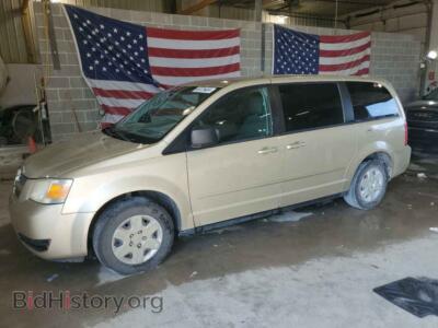 2010 Dodge CARAVAN SE, tan — VIN 2D4RN4DE9AR334673, Copart