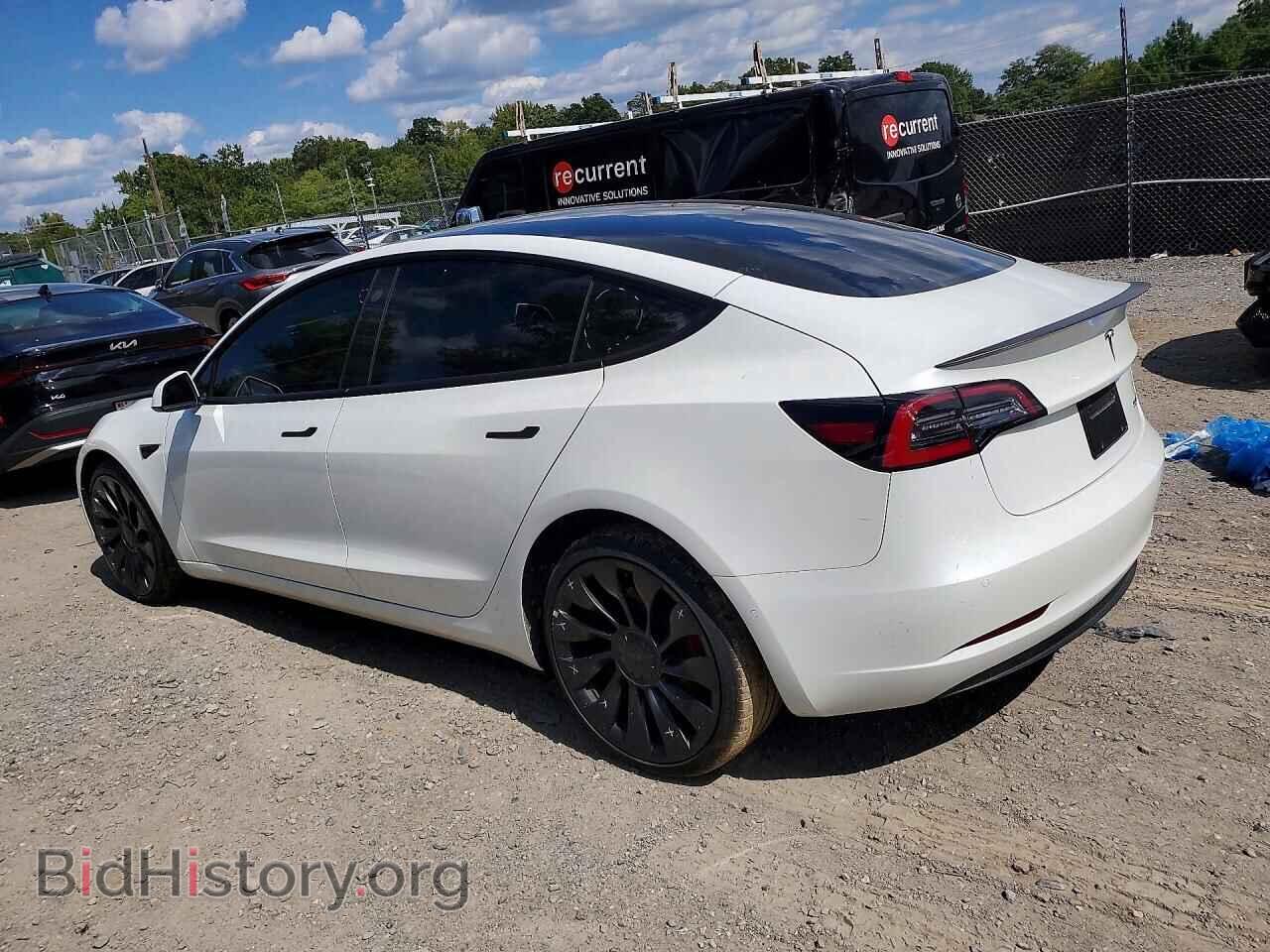 2022 TESLA MODEL 3 - VIN: 5YJ3E1EC8NF324362 - Фото 2