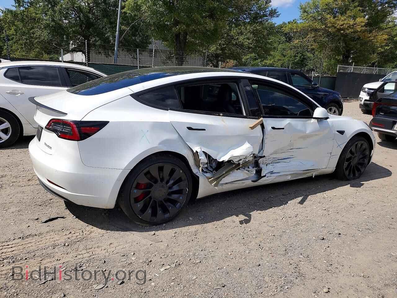 2022 TESLA MODEL 3 - VIN: 5YJ3E1EC8NF324362 - Фото 3