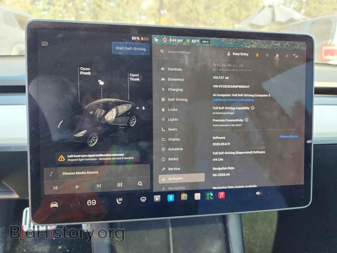 2021 TESLA MODEL 3 - VIN: 5YJ3E1EA0MF908347 - Photo 9