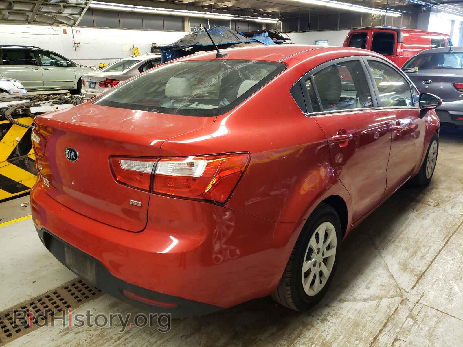 2013 KIA RIO - VIN: KNADM4A32D6153596 - Фото 4