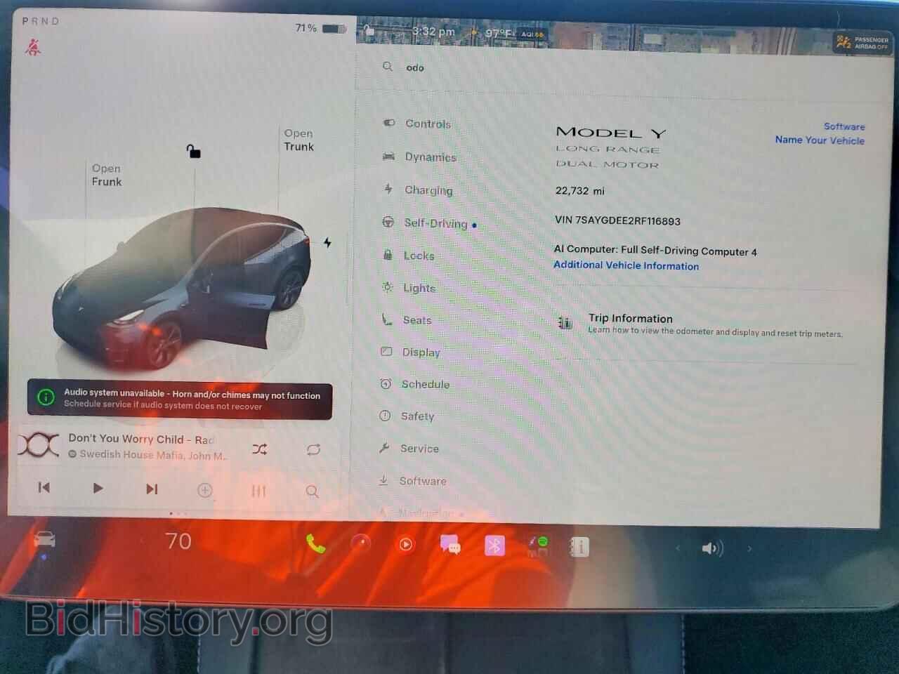 2024 TESLA MODEL Y - VIN: 7SAYGDEE2RF116893 - Фото 9