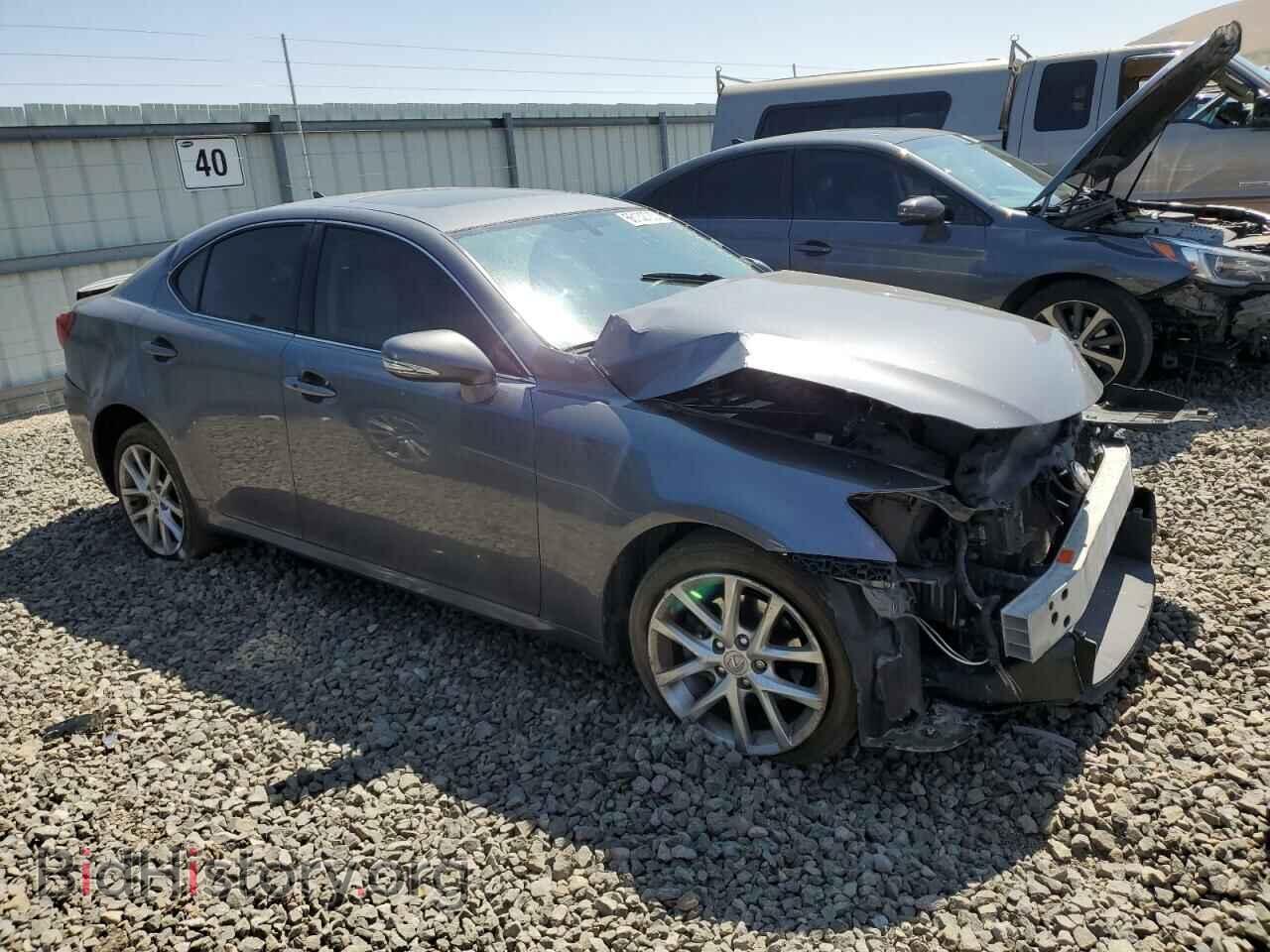 2012 LEXUS IS - VIN: JTHCF5C21C5058890 - Фото 4
