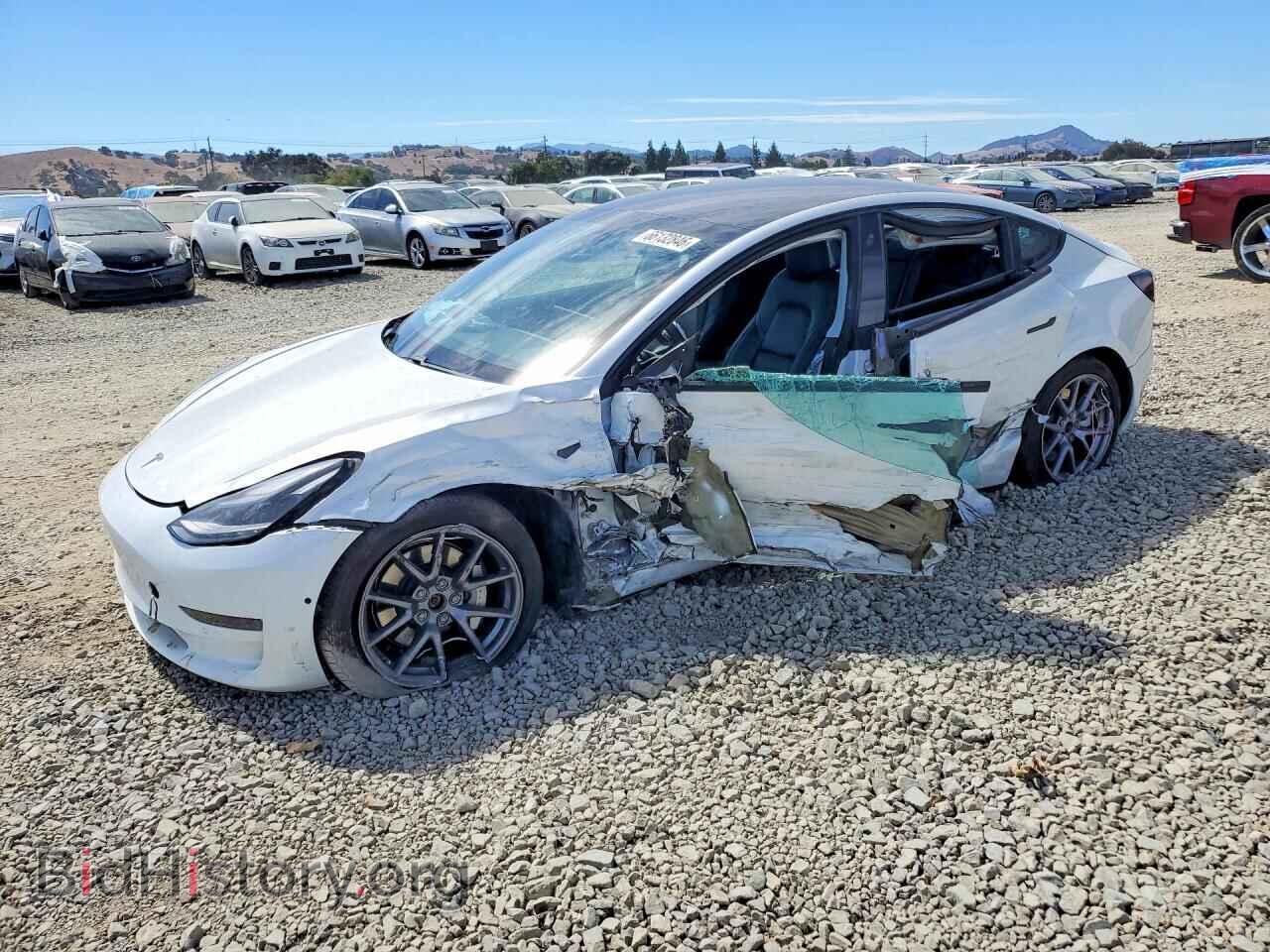 Photo 5YJ3E1EB5MF072656 - TESLA MODEL 3 2021