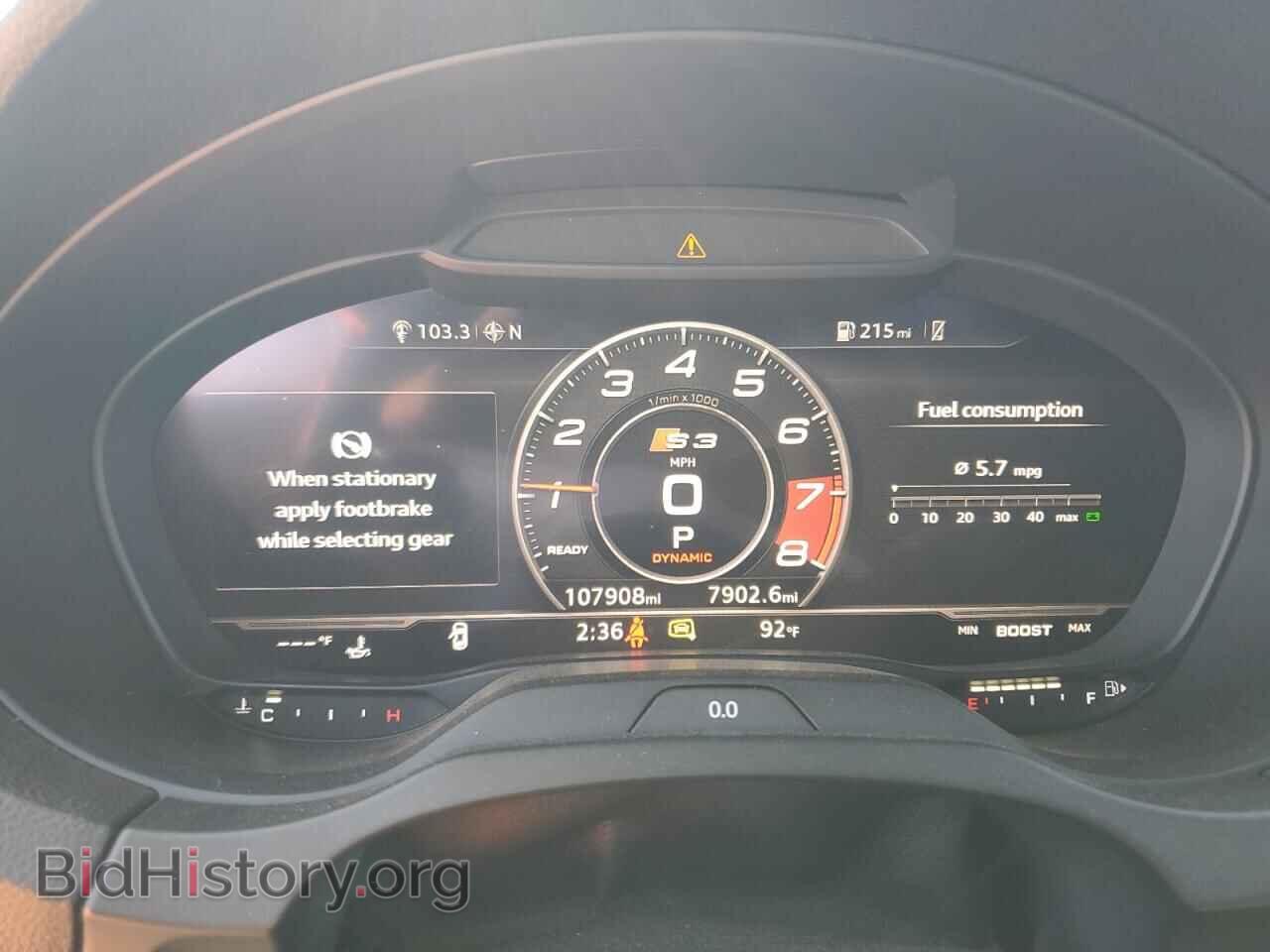 2017 AUDI S3 - VIN: WAUB1GFF4H1050817 - Photo 9