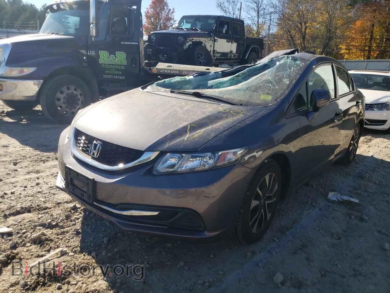 2015 HONDA CIVIC - VIN: 2HGFB2F80FH505555 - Photo 2