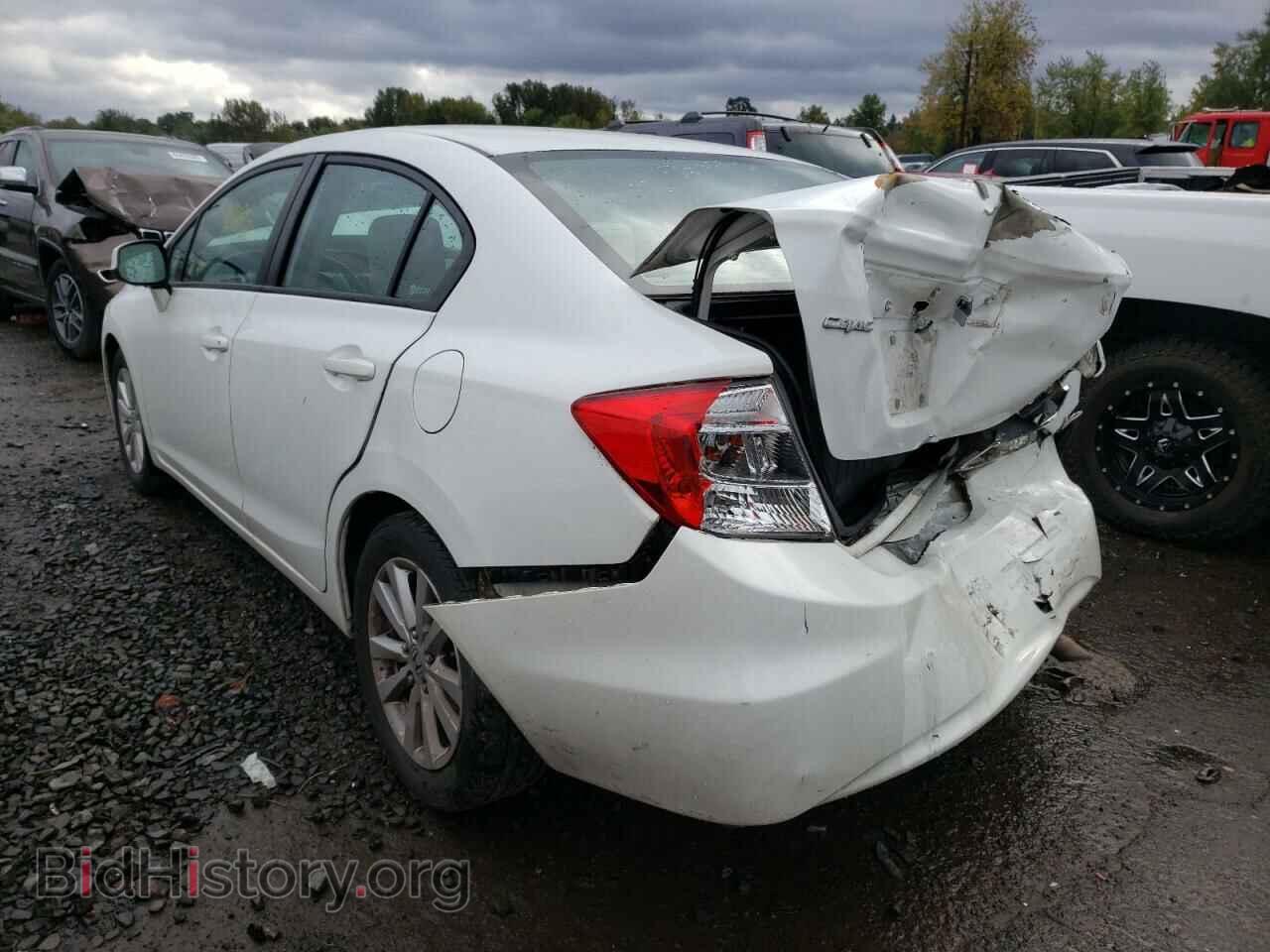 2012 HONDA CIVIC - VIN: 2HGFB2F83CH324347 - Фото 3