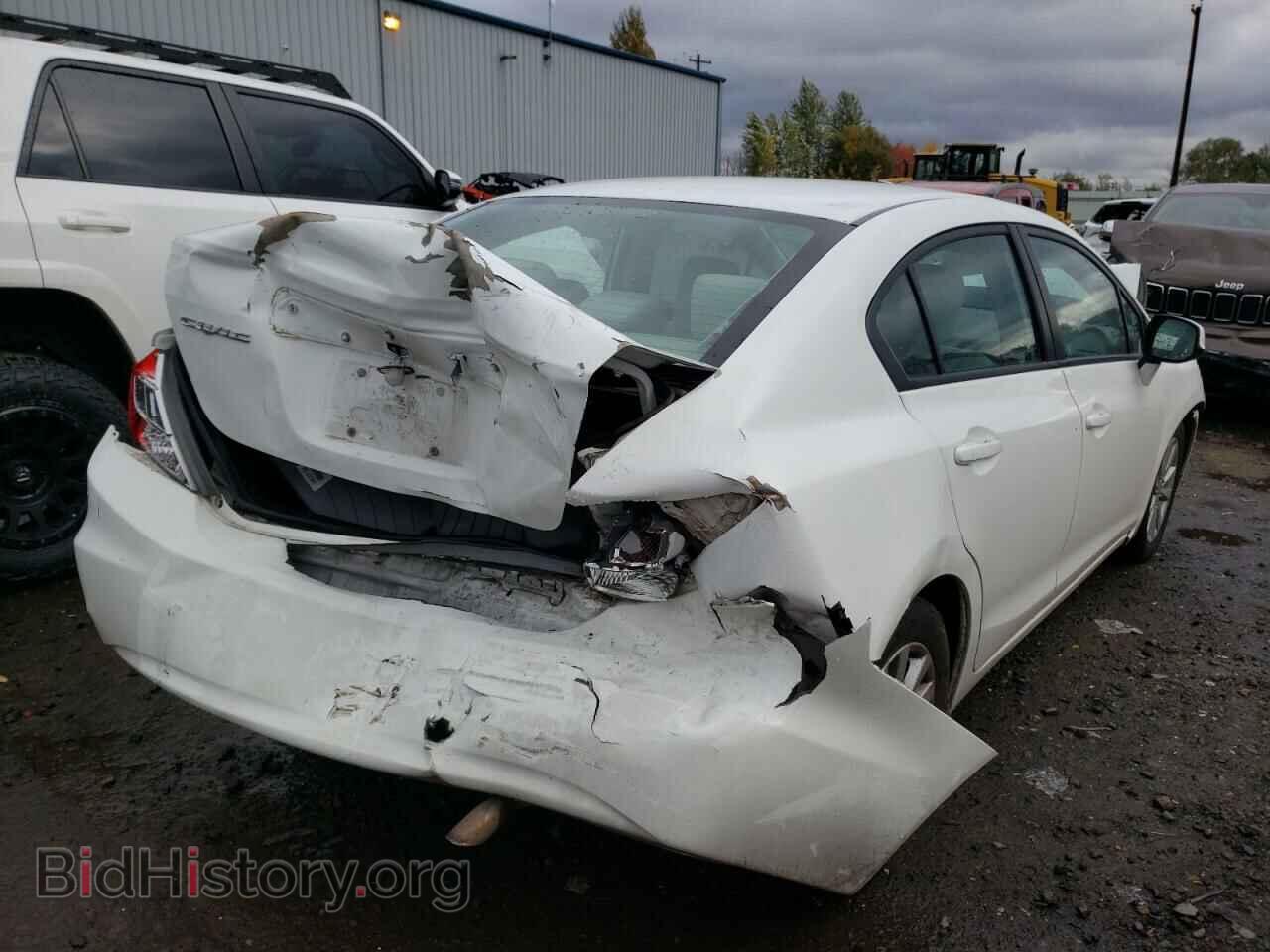 2012 HONDA CIVIC - VIN: 2HGFB2F83CH324347 - Фото 4