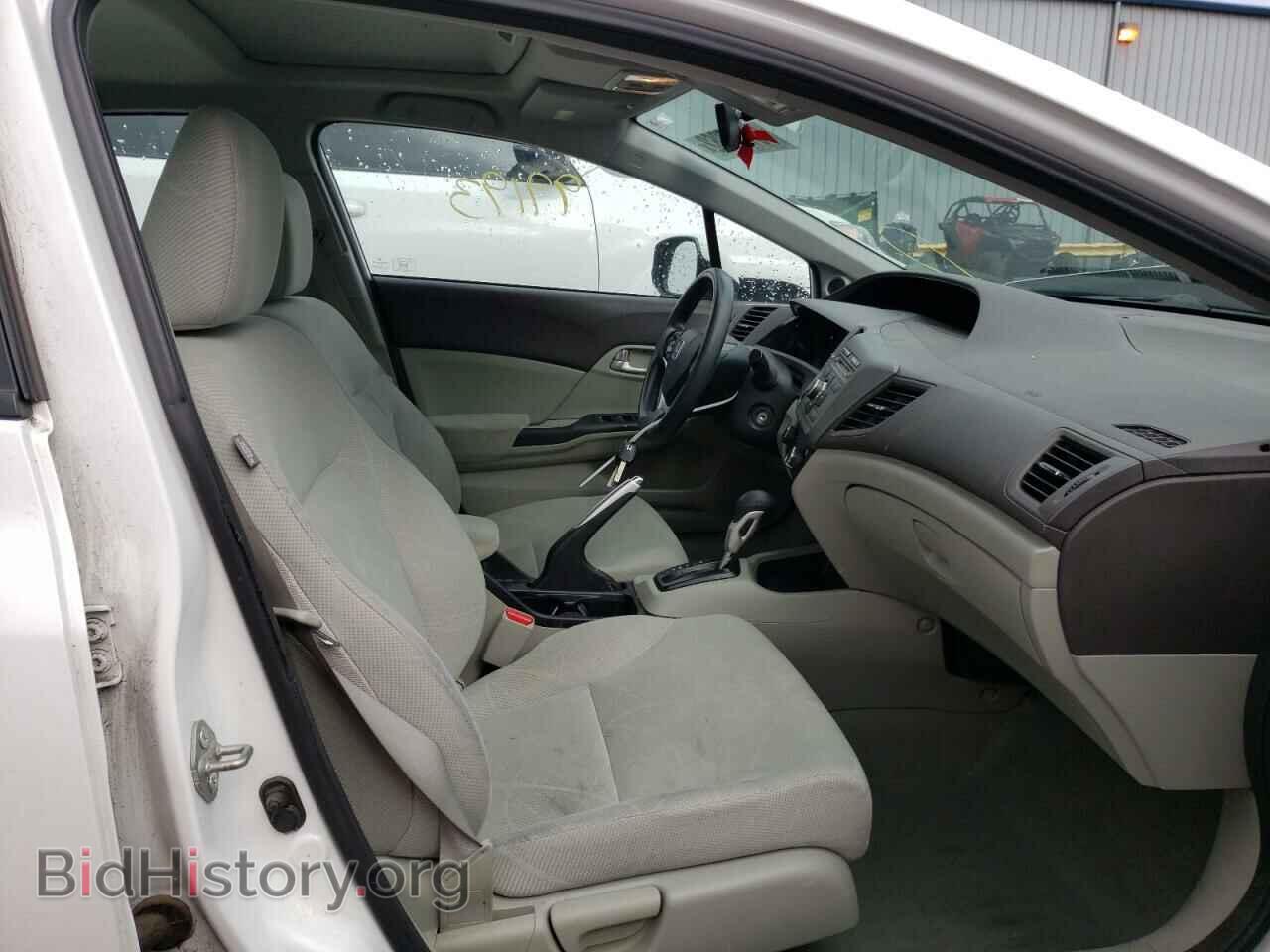 2012 HONDA CIVIC - VIN: 2HGFB2F83CH324347 - Фото 5