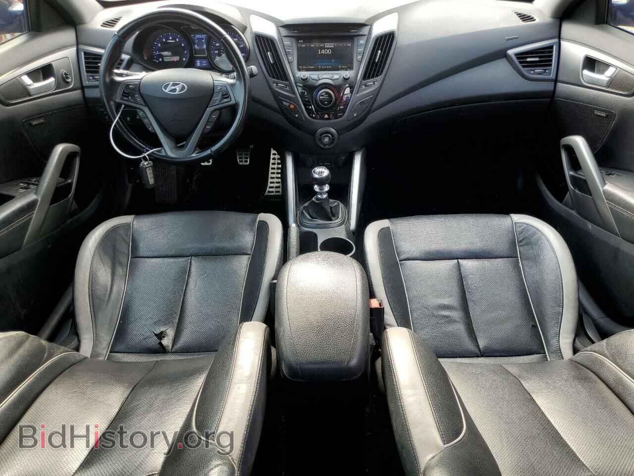 2014 HYUNDAI VELOSTER - VIN: KMHTC6AE5EU210428 - Фото 8
