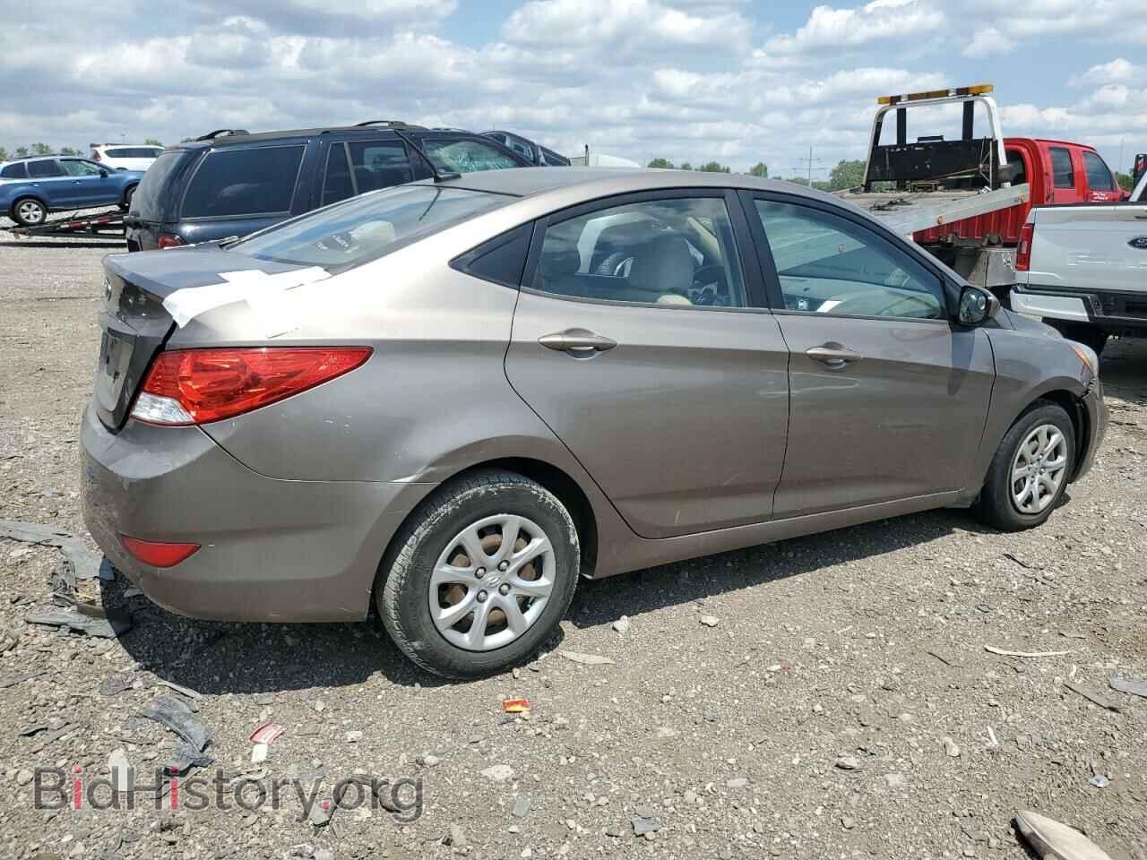 2014 HYUNDAI ACCENT - VIN: KMHCT4AE5EU637807 - Фото 3