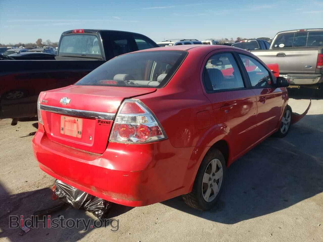 2007 CHEVROLET AVEO - VIN: KL1TD56677B154267 - Фото 4