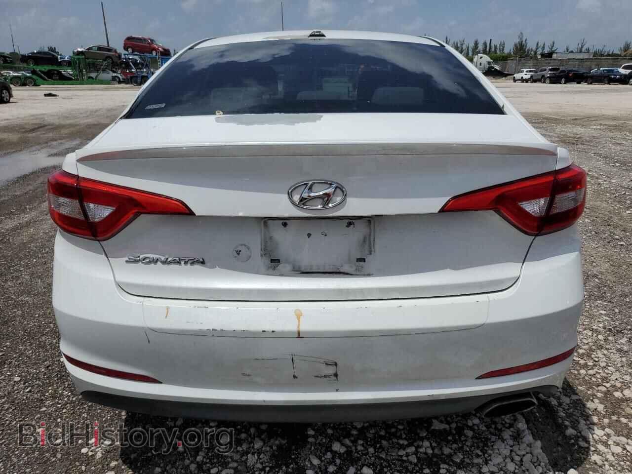 2015 HYUNDAI SONATA - VIN: 5NPE24AF4FH207352 - Фото 6