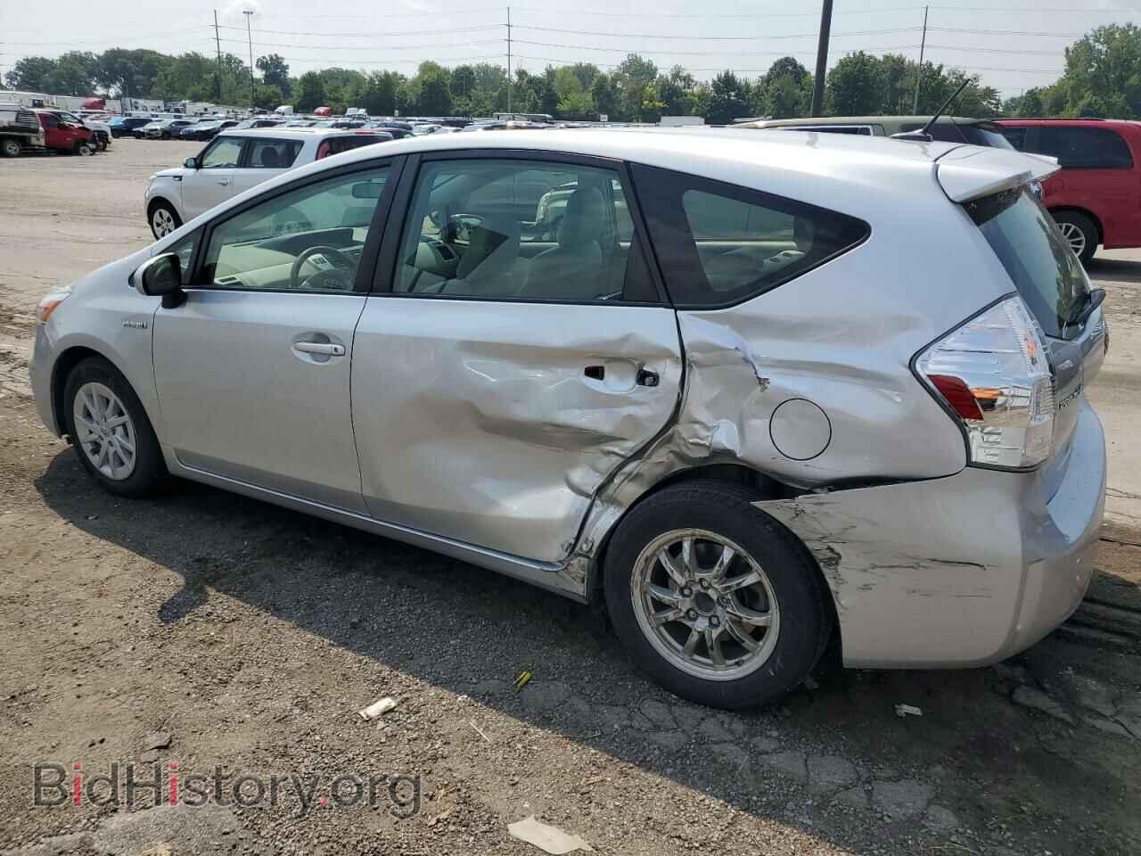 2012 TOYOTA PRIUS - VIN: JTDZN3EU4C3154364 - Фото 2