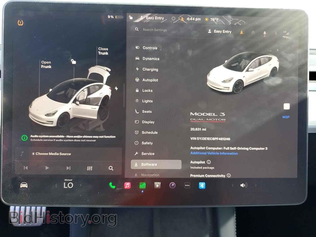 2023 TESLA MODEL 3 - VIN: 5YJ3E1EC8PF481246 - Фото 9
