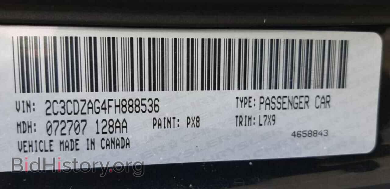 2015 DODGE CHALLENGER - VIN: 2C3CDZAG4FH888536 - Photo 10