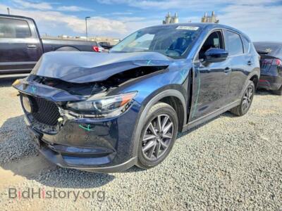 2018 Mazda CX-5 Touring, blue — VIN JM3KFACM7J1473036, Copart