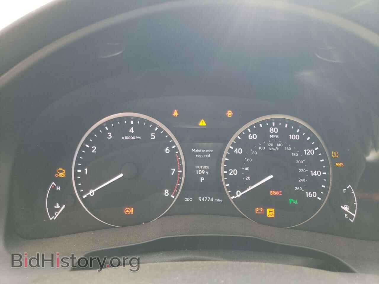 2014 LEXUS ES350 - VIN: JTHBK1GG4E2118588 - Фото 9