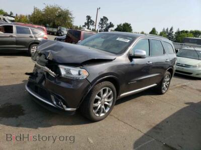 2017 Dodge DURANGO Citadel, серый — VIN 1C4SDJET7HC828255, Copart
