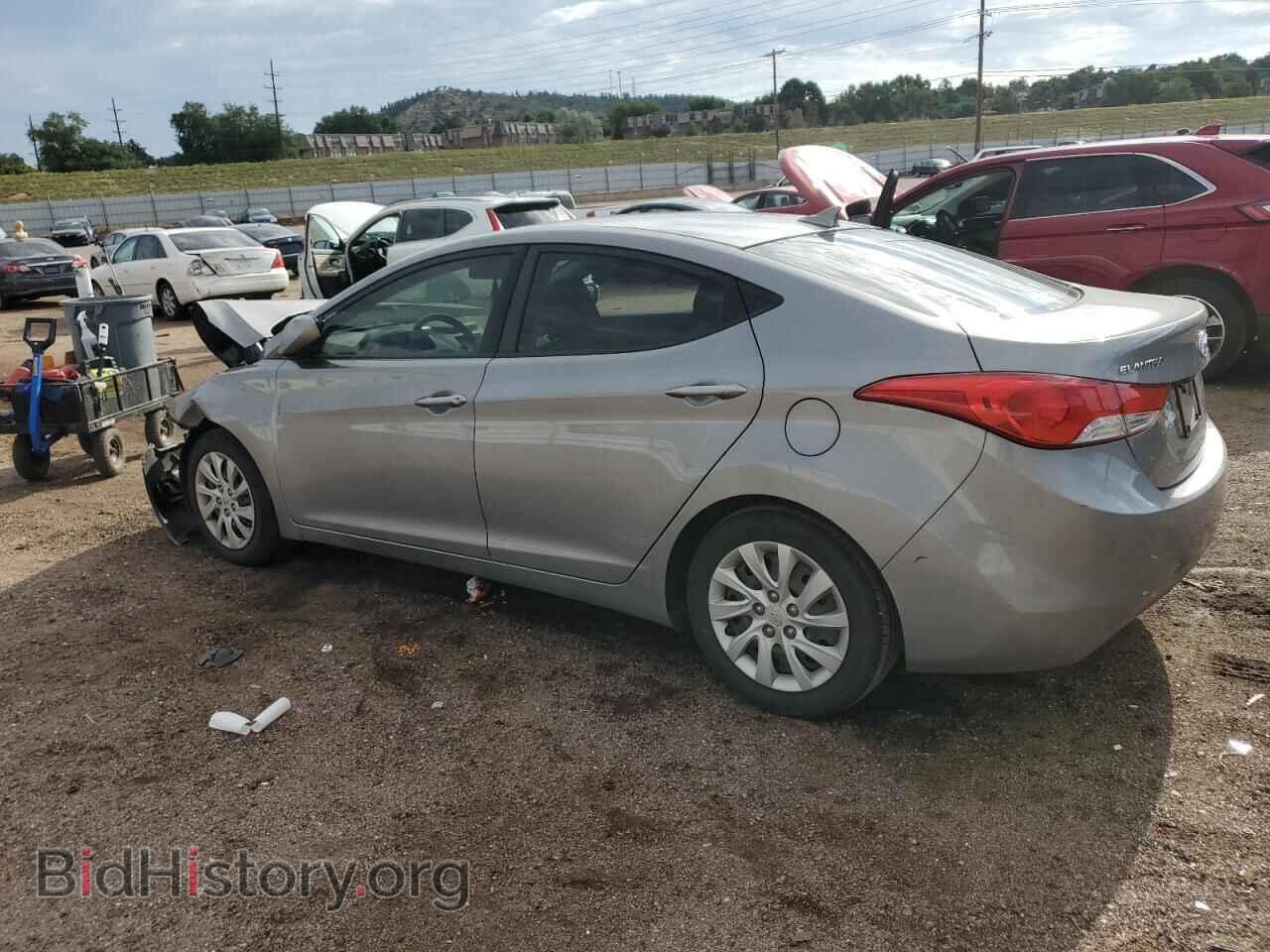 2012 HYUNDAI ELANTRA - VIN: KMHDH4AE7CU396531 - Фото 2