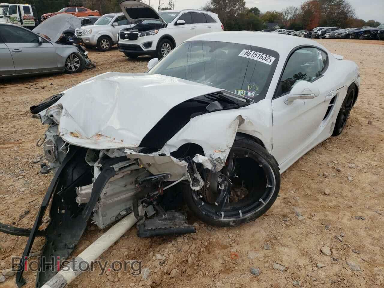 2016 PORSCHE CAYMAN - VIN: WP0AB2A84GK185084 - Фото 2