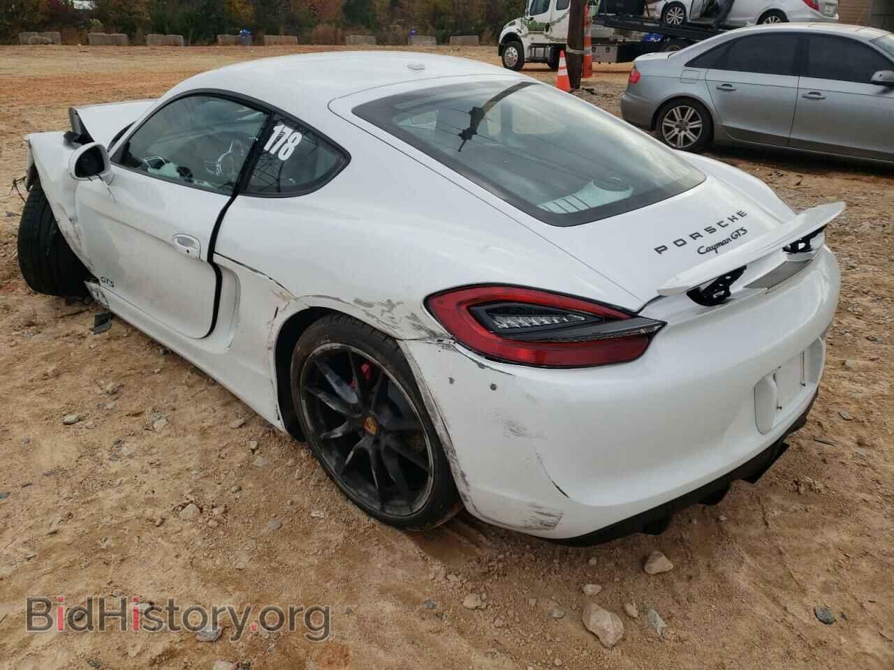 2016 PORSCHE CAYMAN - VIN: WP0AB2A84GK185084 - Фото 3