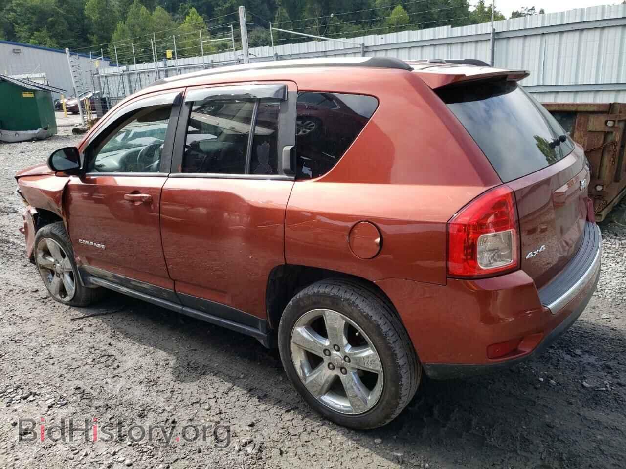 2012 JEEP COMPASS - VIN: 1C4NJDCB4CD593348 - Фото 2